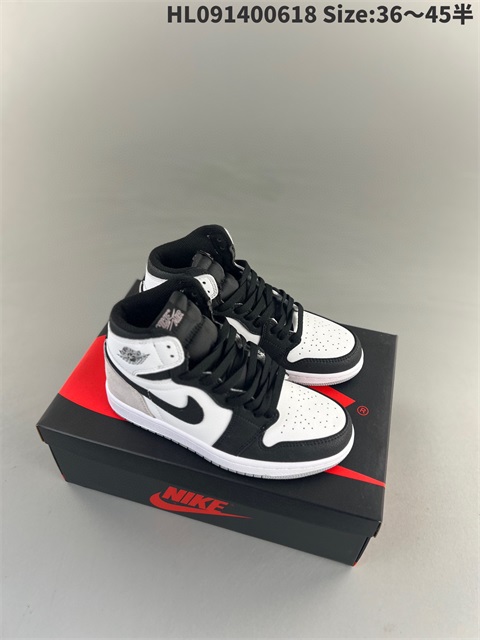 women air jordan 1 shoes H 2023-10-26-414